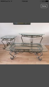 Coffee table, end table and sofa table