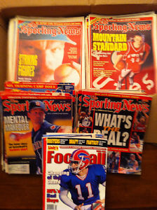 Collection of Sports Magazines