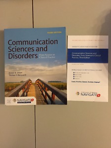 Communication Sciences and Disorders 3rd Edition