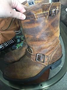 FRYE boots size 10 *distressed* look