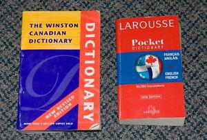 French/English Dictionary and 2nd dictionary