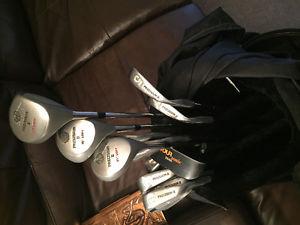 Good set of clubs with bag.
