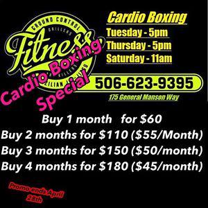 Ground Control Fitness- Cardio Boxing Special
