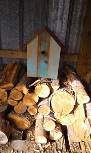 Hand made bird house