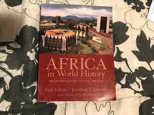 History 267 "African History" Textbooks