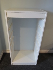 IKEA TROFAST storage unit - white, new condition + bins