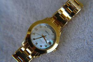 INVESTMENT BEAUTY, 4.6 OZ 18K SOLID GOLD WATCH