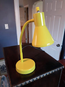 Ikea yellow desk lamp