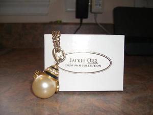 JACKIE ORR DESIGNER COLLECTION - Rope Chain With Pearl