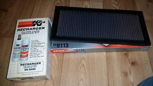 K&n filter charger and service kit