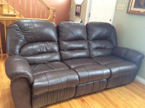 Leather couch for sale