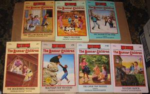 Lot of 7 Boxcar children books $10 for the lot
