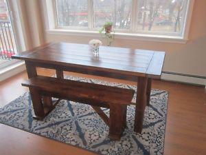 MRH Farmhouse tables and benches
