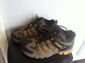 Men's Dakota steel toe boots - brown/black - Size 10 EEE