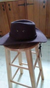 Mens felt cowboy hat