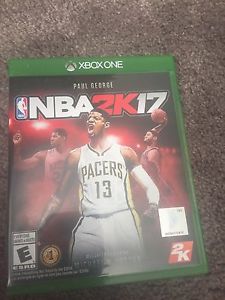 Mint NBA 2k17 for xbox one $45 obo