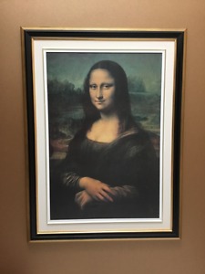 Mona LIsa reproduction on canvas