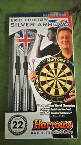 New never used Eric Bristow Silver Arrows Darts