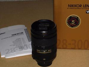 Nikon AF-S mm f/G ED VR lens