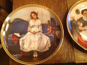 Norman Rockwell plates Rediscovered Women Series