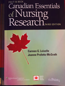 Nursing research Canadian essentials 3rd ed Polit & Beck