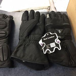 ON SALE leather snowmobile gloves and mitts