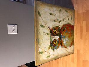 Owl Canvas Art