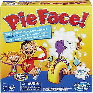 Pie Face game for kids