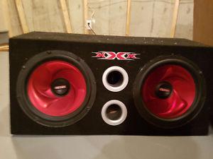 REDUCED Two 12 inch subs