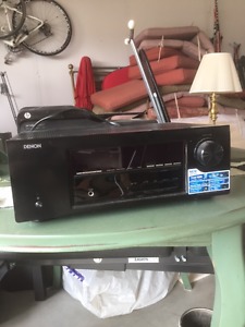 Receiver and Subwoofer