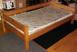 SINGLE BED WITH FRAME