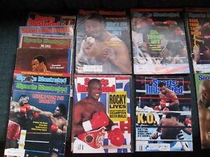 SPORTS MAGS - BOXING - FOOTBALL - VINTAGE - REDUCED!!!!