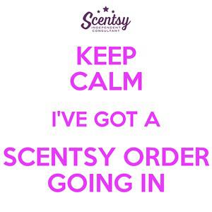 Scentsy order going in TODAY!