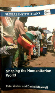 Shaping the Humanitarian World Textbook