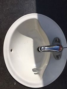 Sink and taps