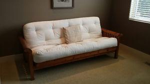 Solid Pine futon in great condition