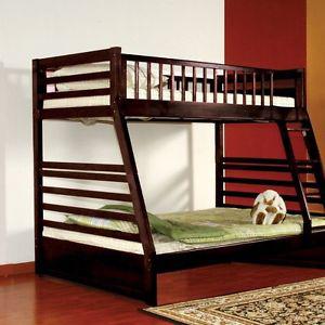 Twin over full bunk bed (brand new)
