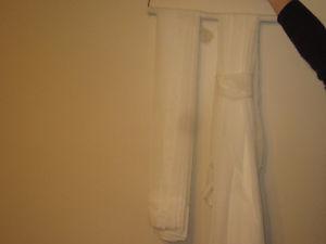 White Pinch Pleated Curtains