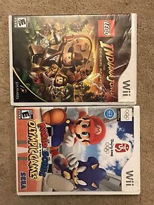 Wii and 3DS games