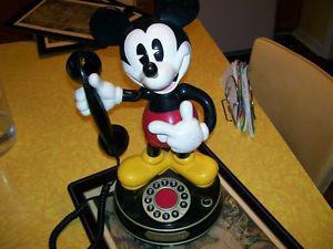  inch high Mickey Mouse telephone