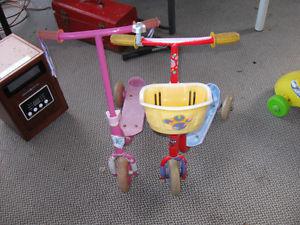 pink scooter