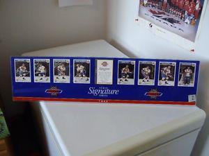 zellers autographed hockey cards