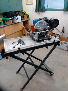 10 inch wet saw with stand