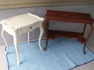 2 French Provincial Tables...worth a L@@k