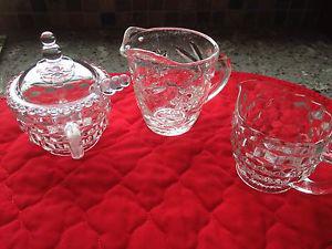3 small pieces cream / sugar