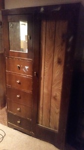 Antique Wardrobe cupboard