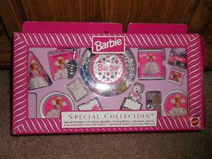 BARBIE 'S BIRTHDAY PARTY ACCESSORIES