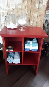 Barn Red Accent Table