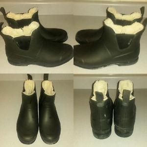 Bitternrubber boots (size 10 womens)