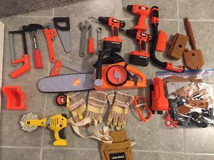 Black & Decker Bench and Tools